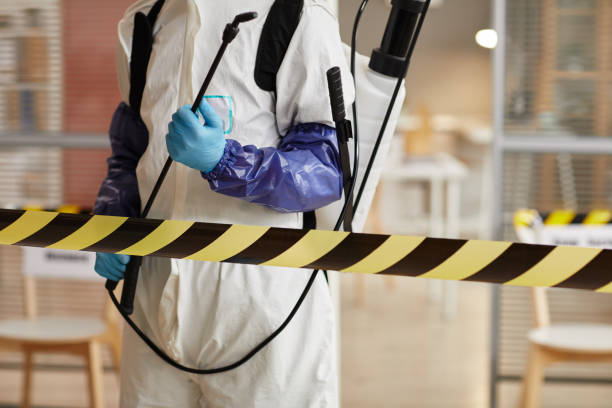 Professional Blood Cleanup technician working in Hillsborough, NH